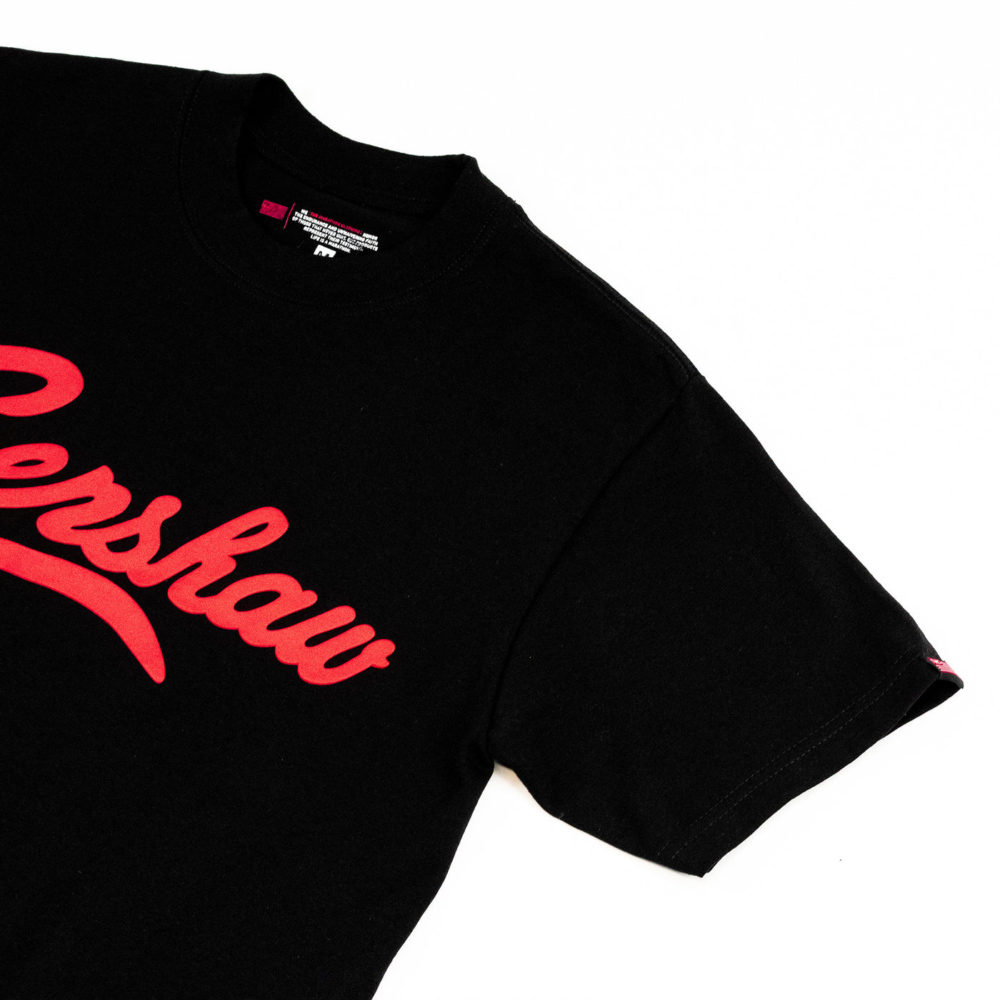 Crenshaw T-Shirt - Black/Red - Sleeve