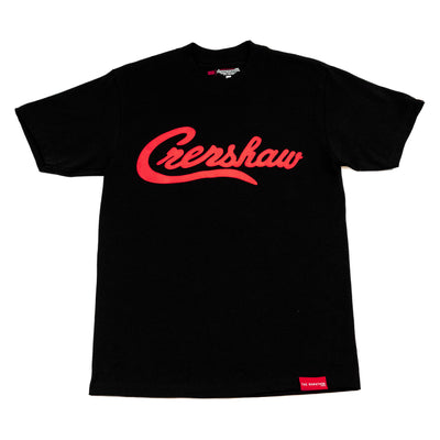 Crenshaw T-Shirt - Black/Red - Front