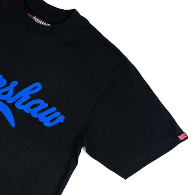 Crenshaw T-Shirt - Black/Royal - Sleeve