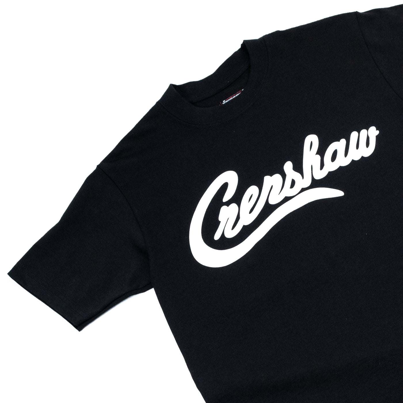 Crenshaw T-Shirt - Black/White - Detail