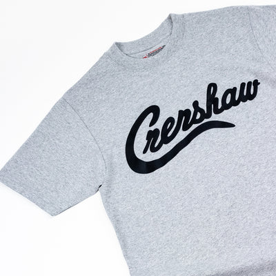 Crenshaw T-Shirt - Heather Grey/Black - Detail