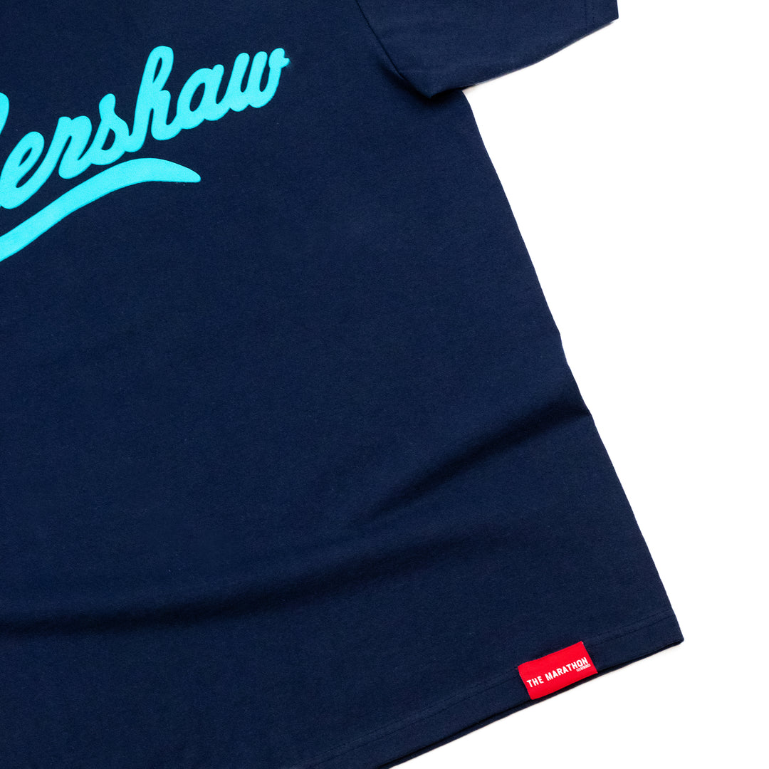 Limited Edition Crenshaw T-Shirt - Navy/Teal – The Marathon Clothing