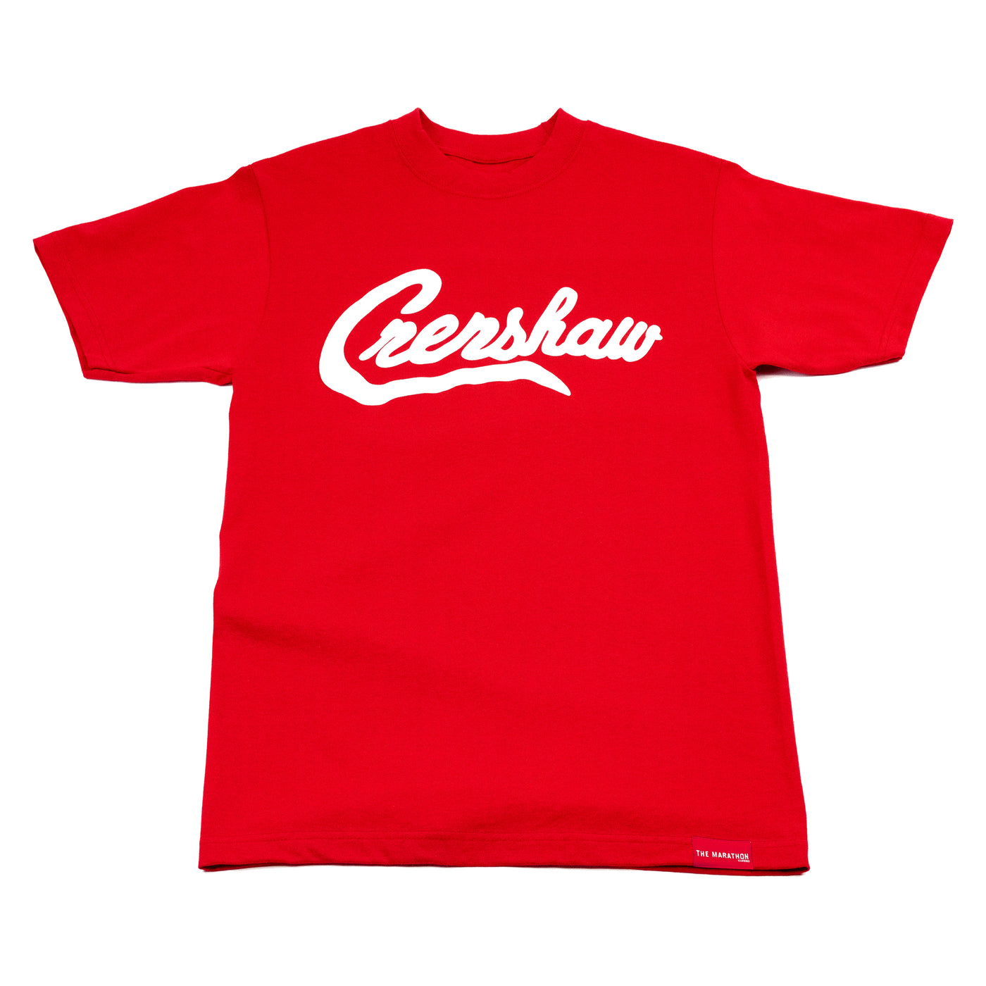 Crenshaw T-Shirt - Red/White - Front