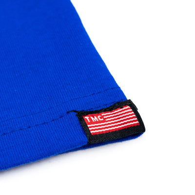 Crenshaw T-Shirt - Royal/Black - TMC Flag