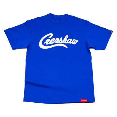 Crenshaw T-Shirt - Royal/White - Front