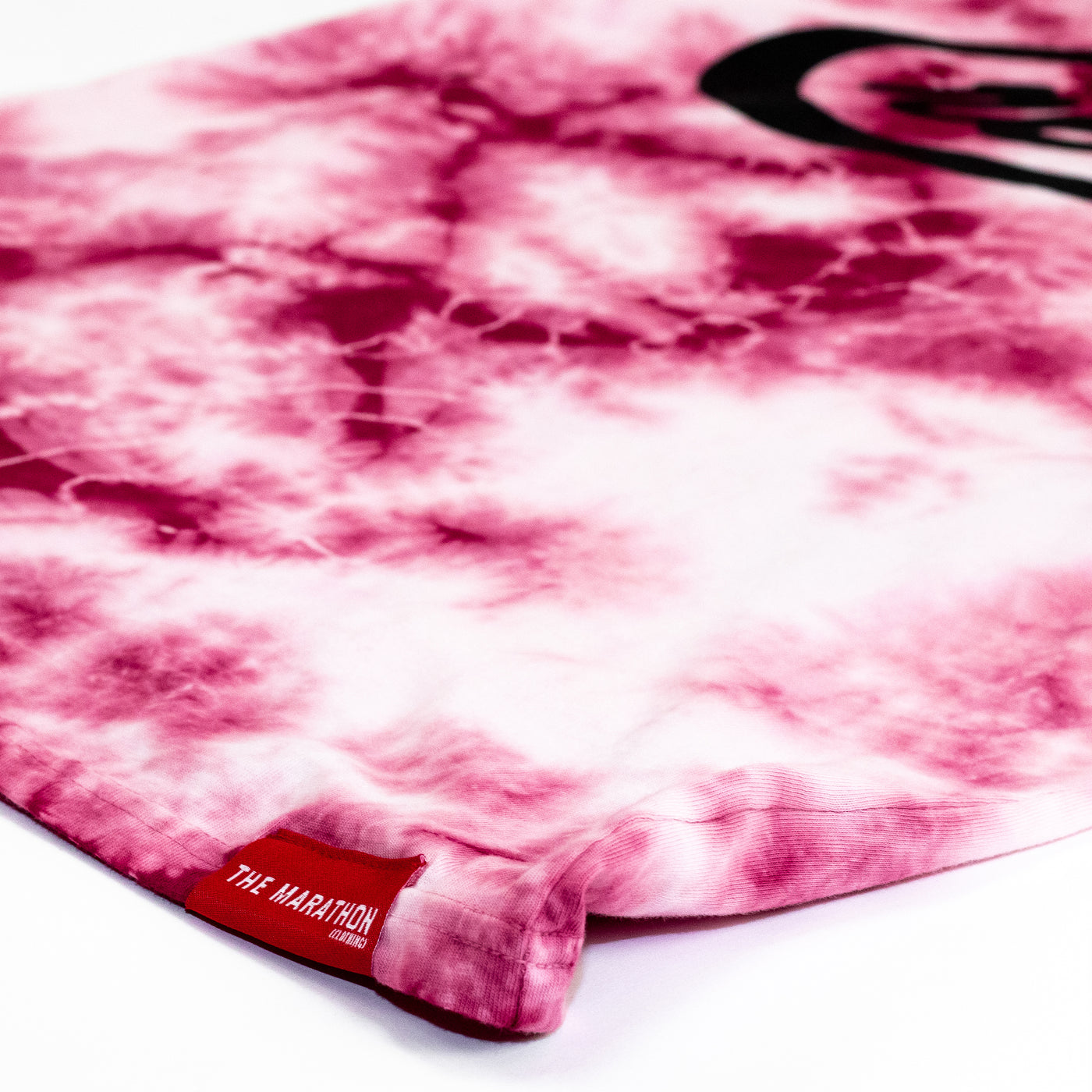 Crenshaw Limited Edition T-shirt - White/Red Tie Dye - Detail 2