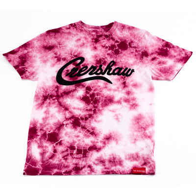 Crenshaw Limited Edition T-shirt - White/Red Tie Dye