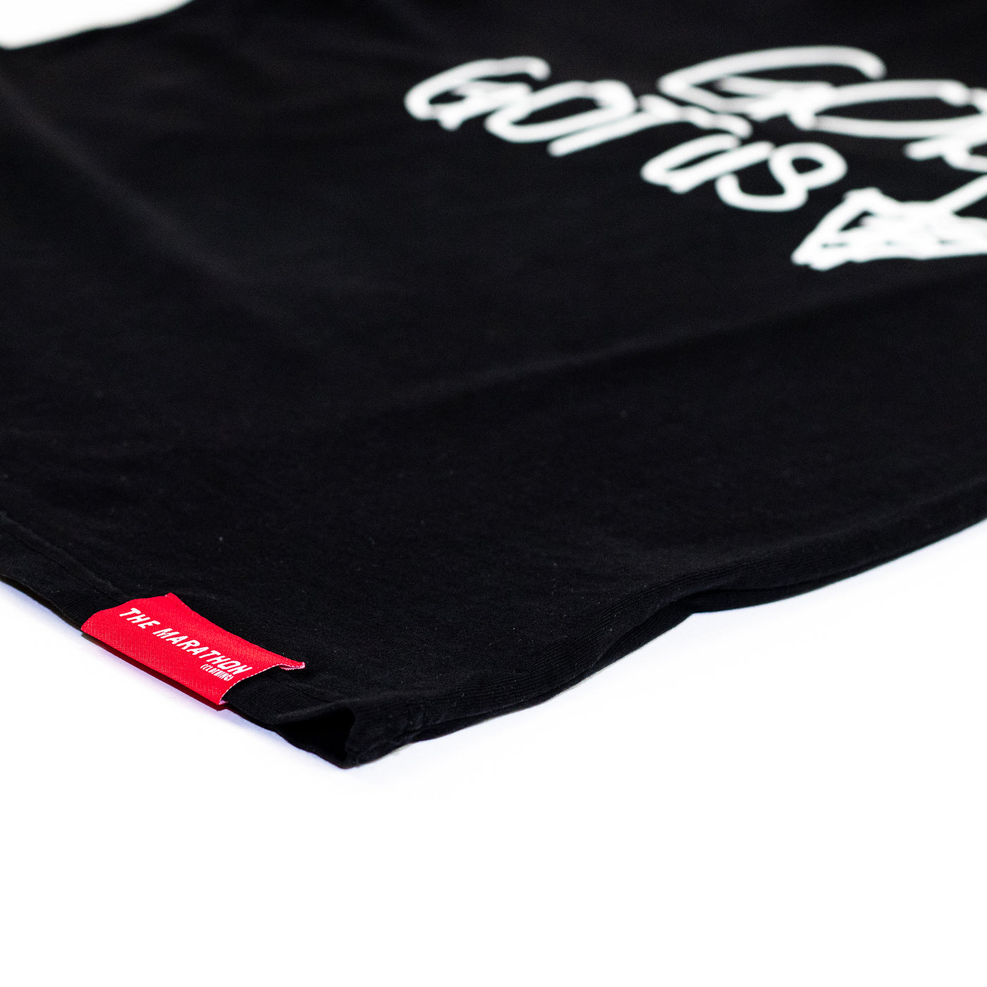 GOD Got Us T-shirt - Black/White - Detail