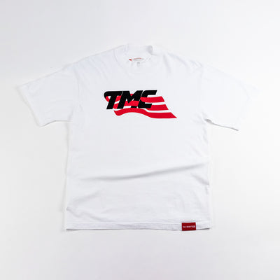 TMC Flag Motion T-shirt - White - Front