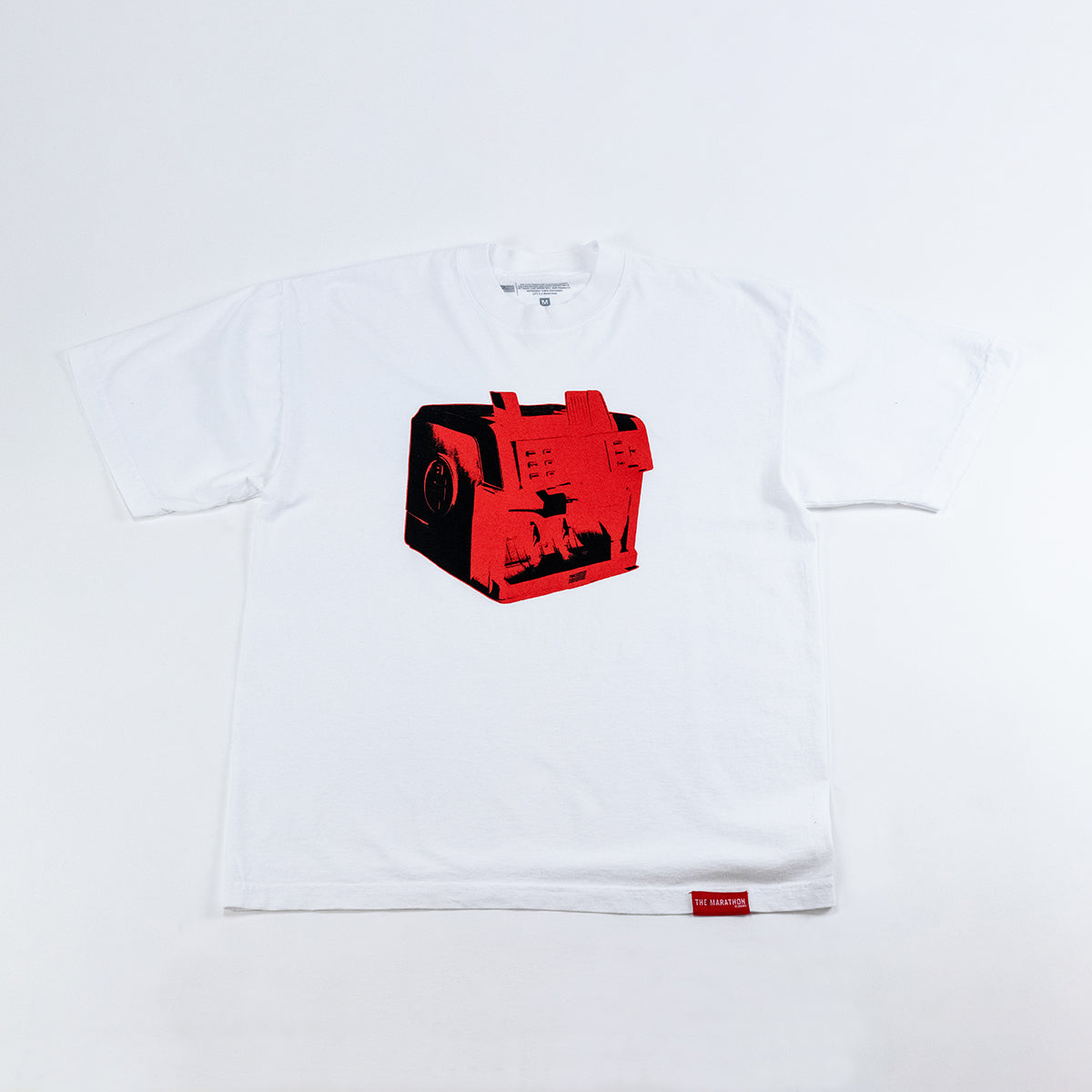 All Money In Money Machine T-shirt - White - Front