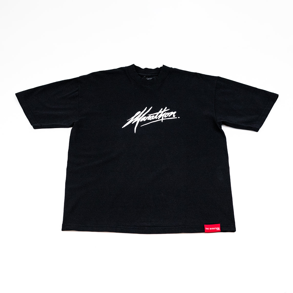 Marathon Signature T-shirt - Black/White