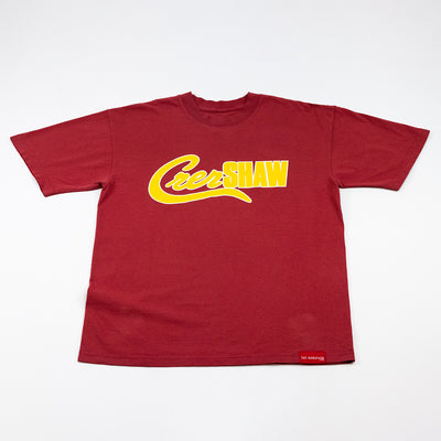 Crenshaw Mashup T-shirt - Maroon/Gold