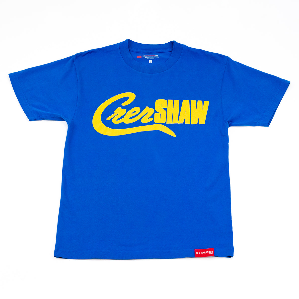 Crenshaw Mashup T-shirt - Royal/Gold