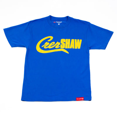 Crenshaw Mashup T-shirt - Royal/Gold