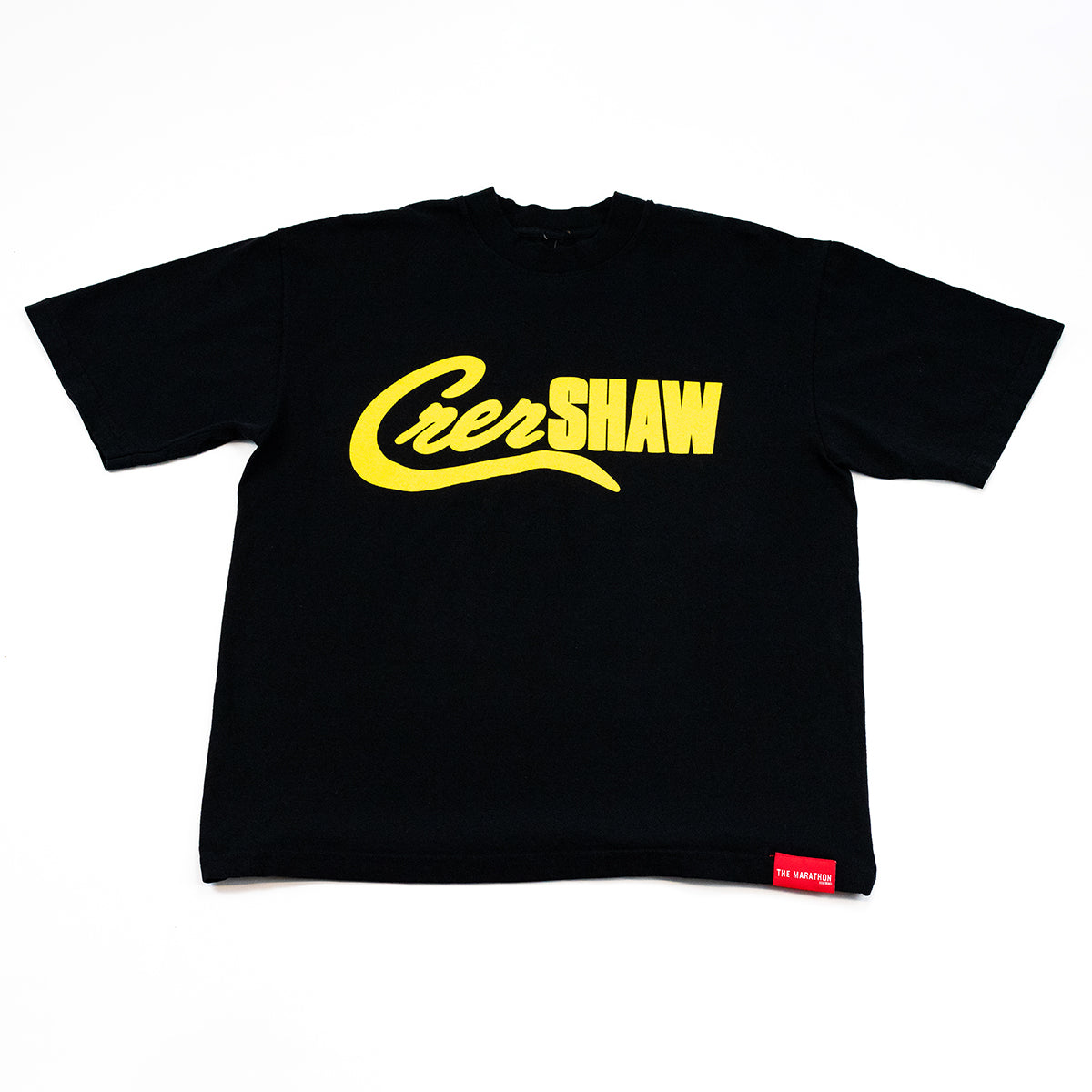 Crenshaw Mashup T-shirt - Black/Safety Yellow