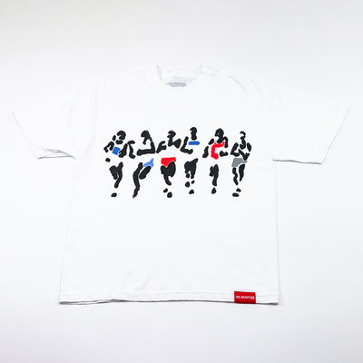 The Runners T-Shirt - White - Front