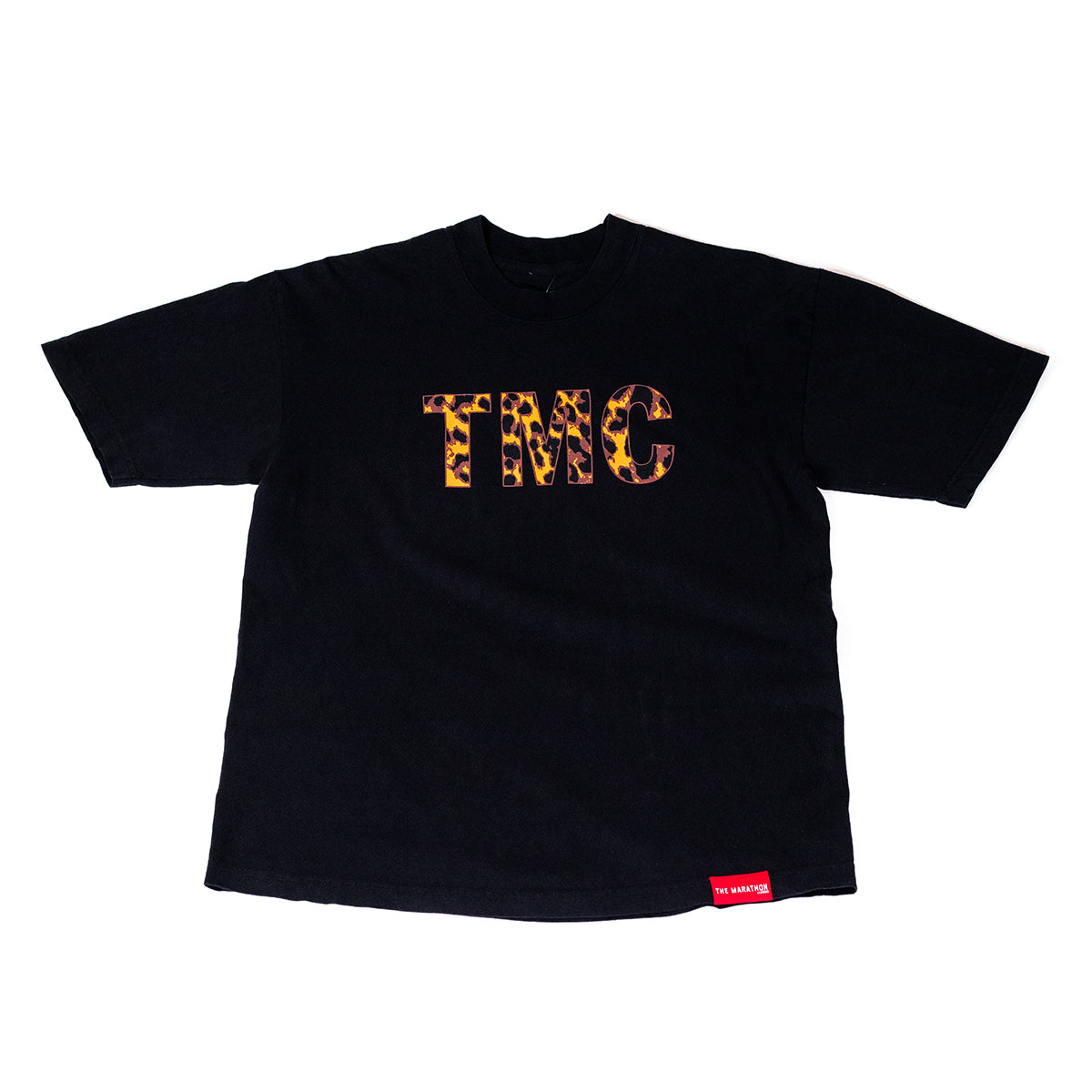 TMC T-shirt - Black/Leopard - Front