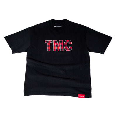 TMC Flannel T-shirt - Black - Front