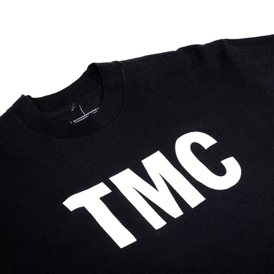 TMC T-shirt - Black/White - Chest Detail
