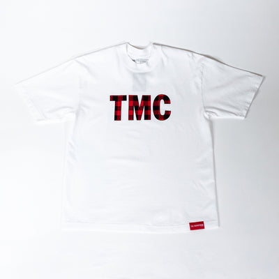 TMC Flannel T-shirt - White - Front