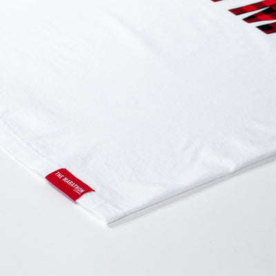 TMC Flannel T-shirt - White - Woven Label