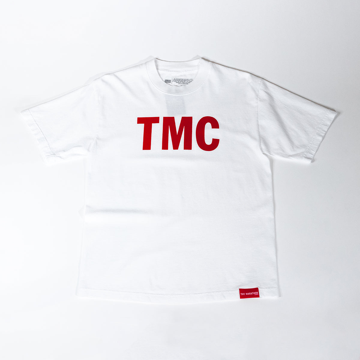 TMC T-shirt - White/Red - Front