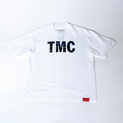TMC T-shirt - White/Camo - Front