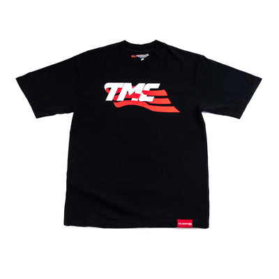 TMC Flag Motion T-shirt - Black - Front