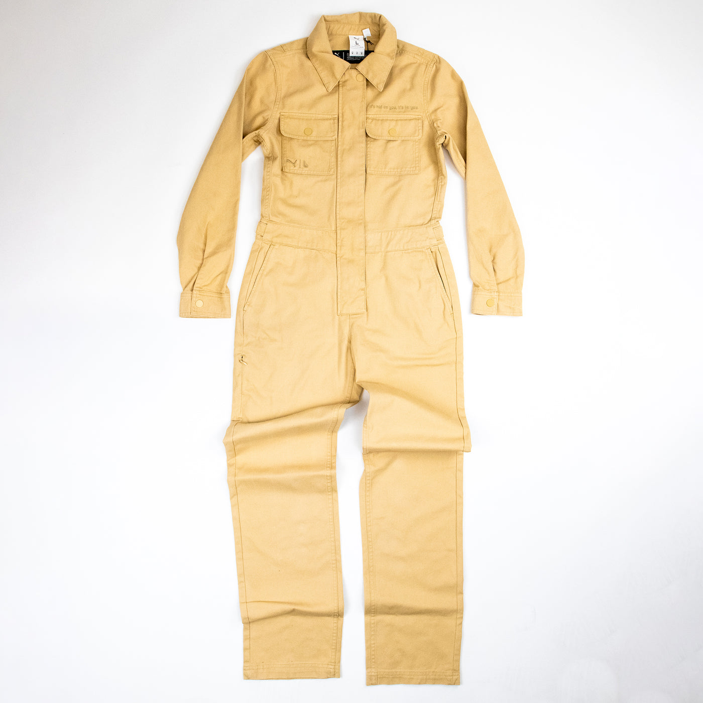 PUMA x Lauren London Mens' Boilersuit - Khaki - Full Suit