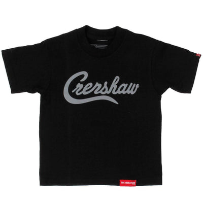 Crenshaw Kid's T-Shirt -Black/Grey - Image 1