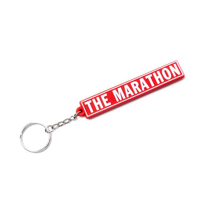 The Marathon Bar Rubber Keychain-The Marathon Clothing