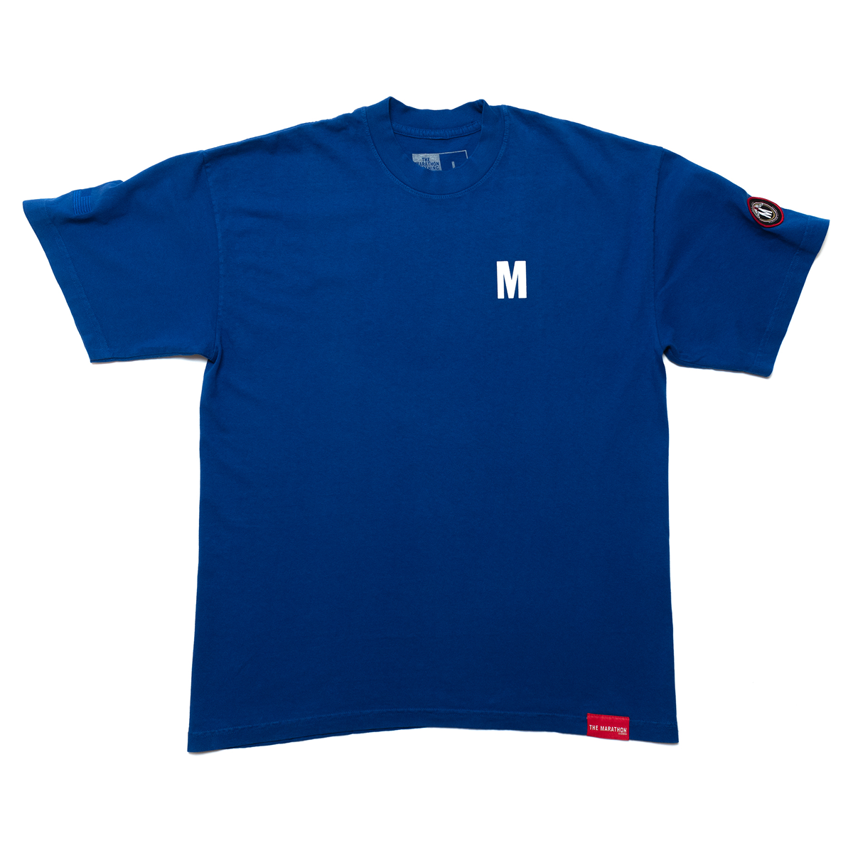 TMC Established Seal T-shirt - Royal/White-The Marathon Clothing