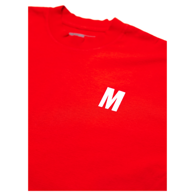 TMC Established Seal T-shirt - Red/White-The Marathon Clothing