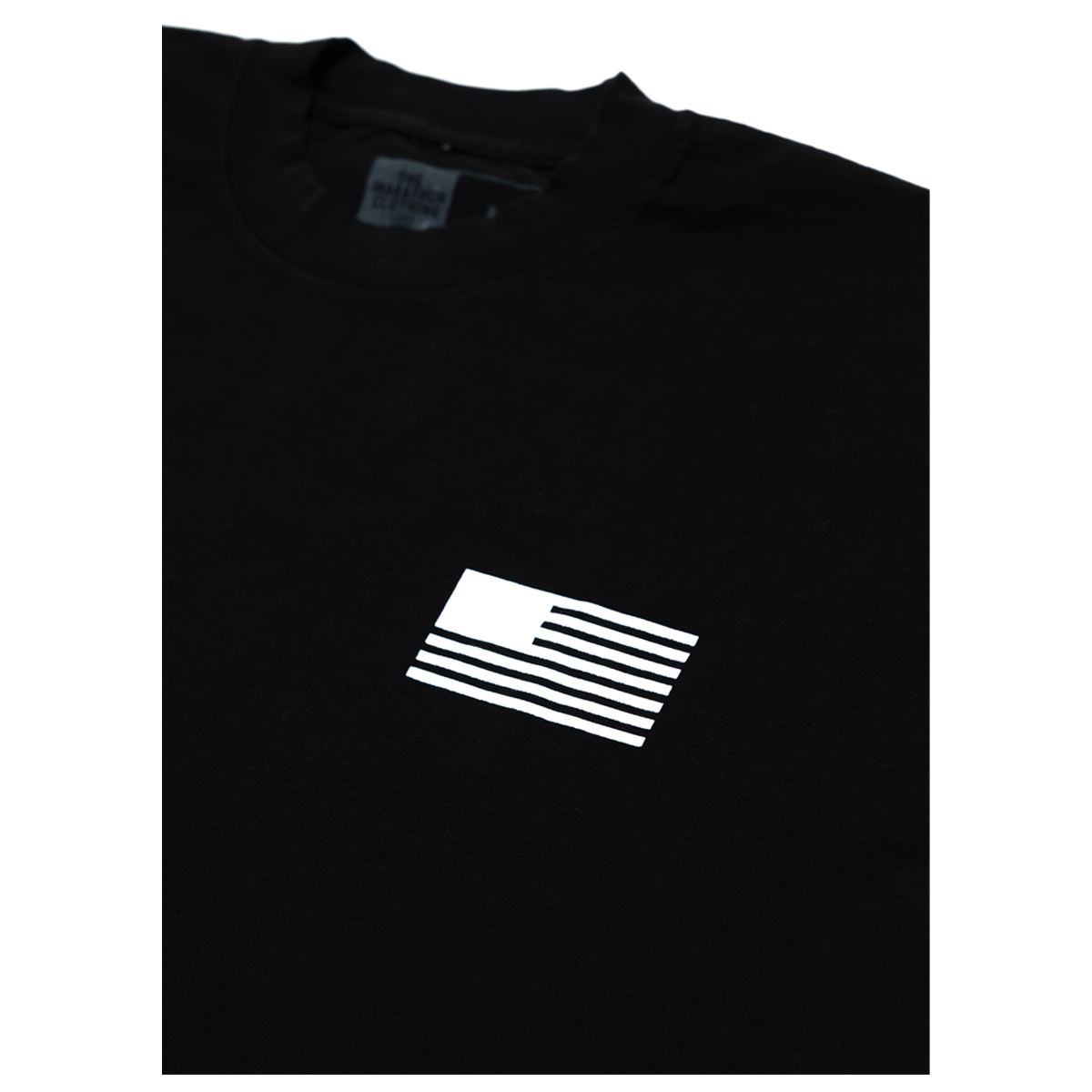 TMC Color Block Flag T-shirt - Black/White-The Marathon Clothing