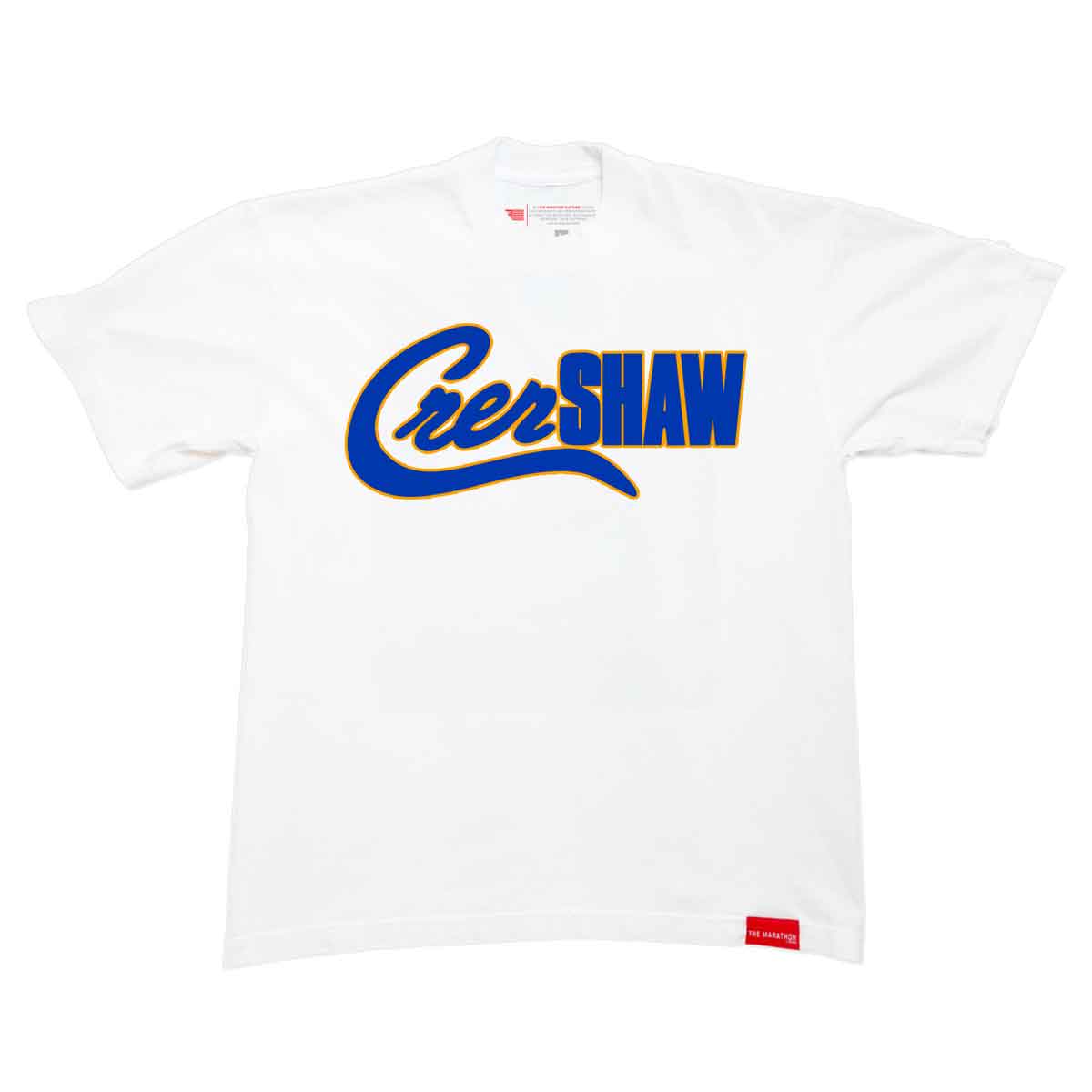 Crenshaw Mashup T-shirt - White/Royal/Gold