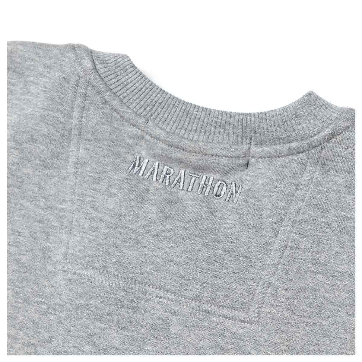 Big M. Sweatshirt - Heather Grey