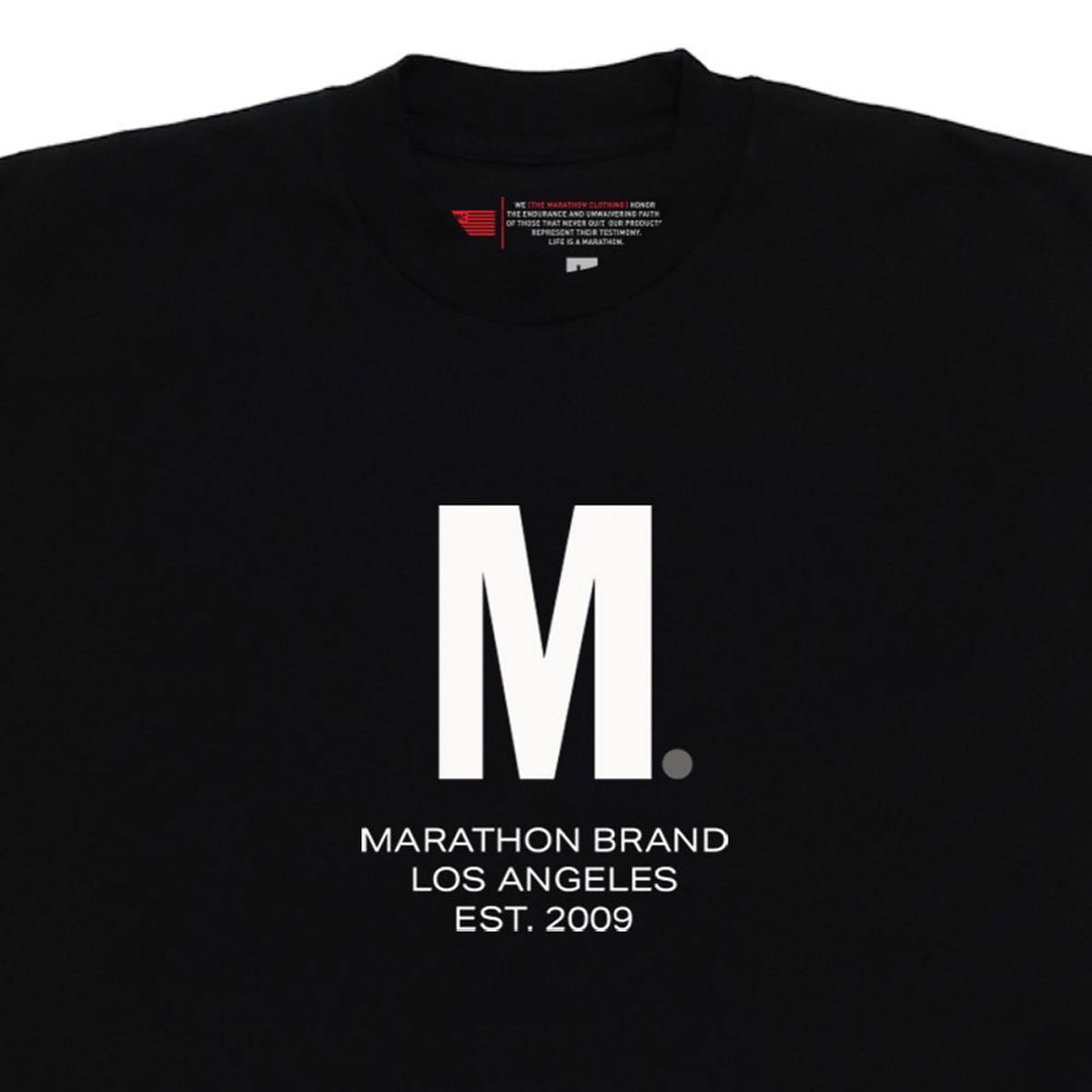 Big M. T-Shirt - Black/White