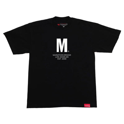 Big M. T-Shirt - Black/White