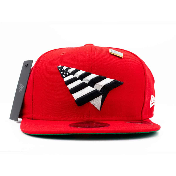 TMC X Paper Planes CA Love Snapback Red