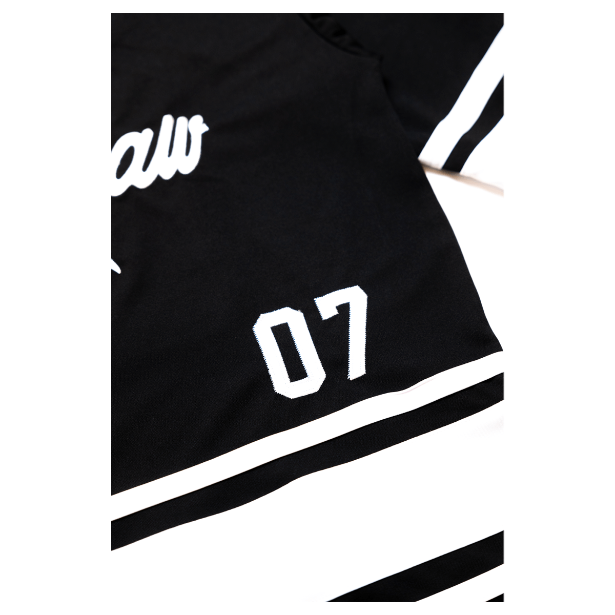 Crenshaw Hockey Jersey - Black/White-The Marathon Clothing