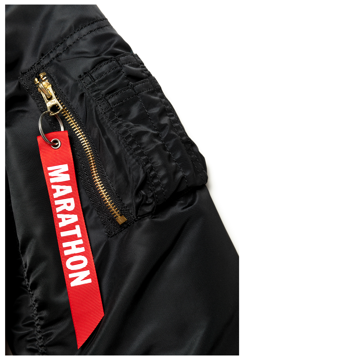 Crenshaw Bomber Jacket - Black/Black- The Marathon Clothing