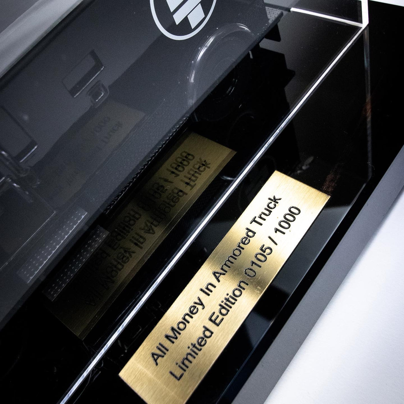 Limited Edition All Money In Armored Truck - Plaque