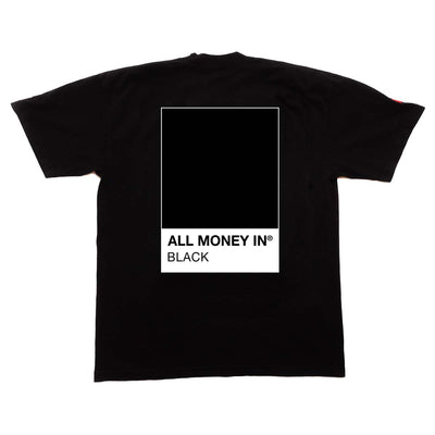 All Money In Black Pantone T-shirt - Black