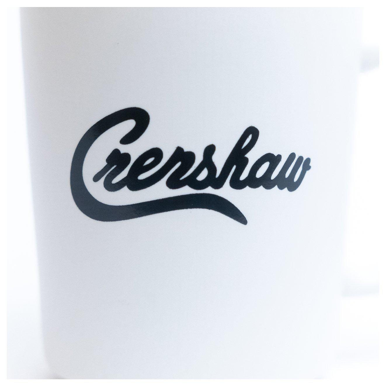Crenshaw Mug - White/Black-The Marathon Clothing