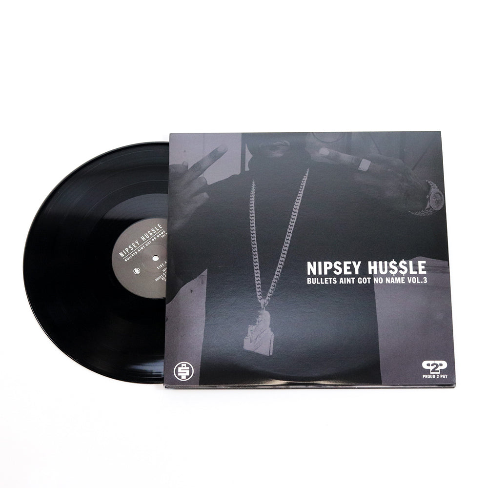 Nipsey Hussle Bullets Aint Got No Name Vol. 3 Vinyl
