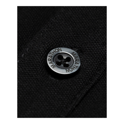 TMC Polo Tee - Black-The Marathon Clothing