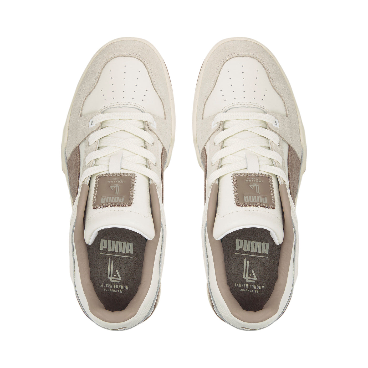 PUMA x Lauren London Slipstream Big Kids' Sneakers - Khaki - Top
