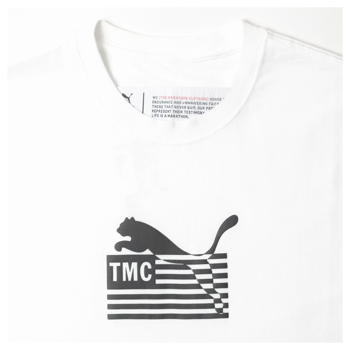 PUMA x TMC Hussle Way Logo Men's Basketball Tee-The Marathon Clothing