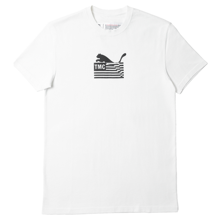 PUMA x TMC Hussle Way Logo Men s Basketball Tee The Marathon Clothing