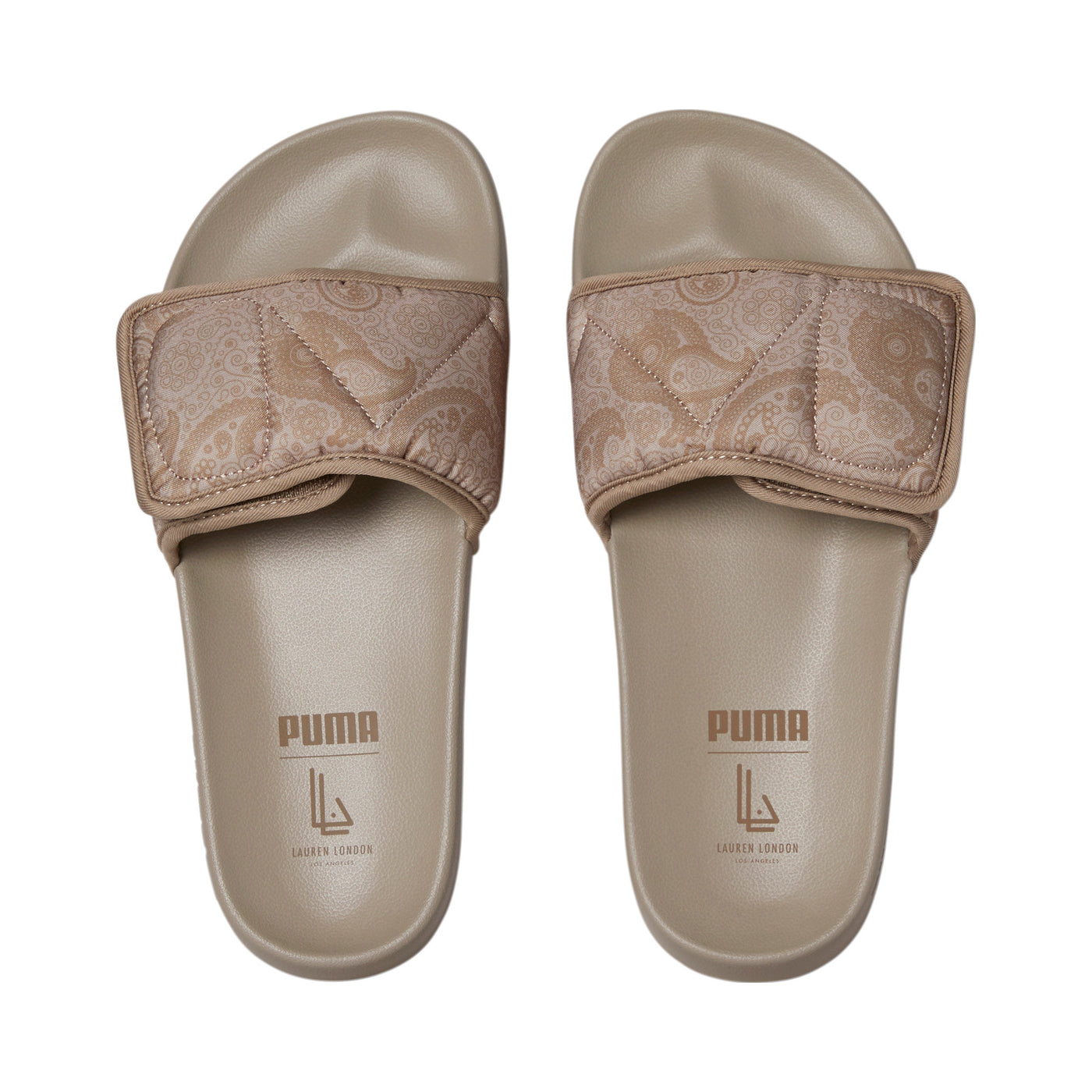 PUMA x Lauren London Leadcat 2.0 Slides - Brown - Top